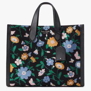 Kate Spade Manhattan Floral Jacquard Large tote